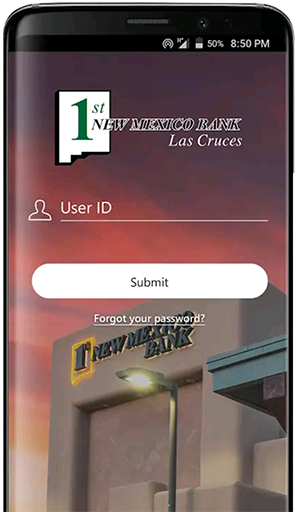 Mobile App Login Screen